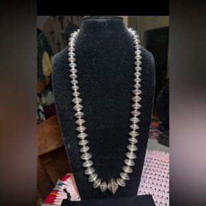 Superb Sterling Navajo Pearls